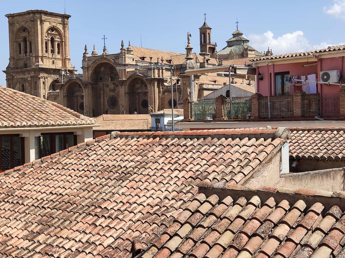 Atico Con Vistas En Granada Centroアパートメント エクステリア 写真