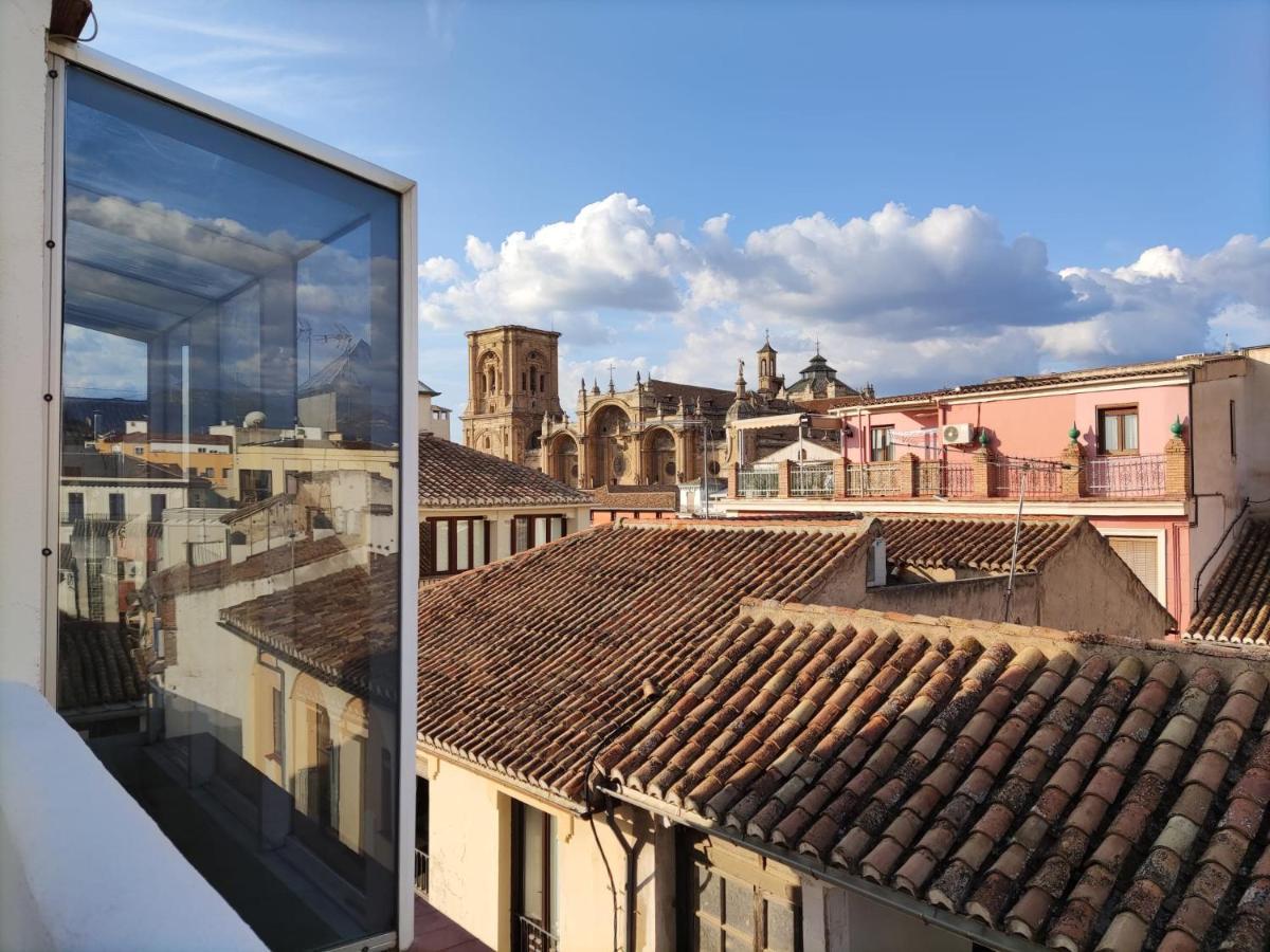 Atico Con Vistas En Granada Centroアパートメント エクステリア 写真