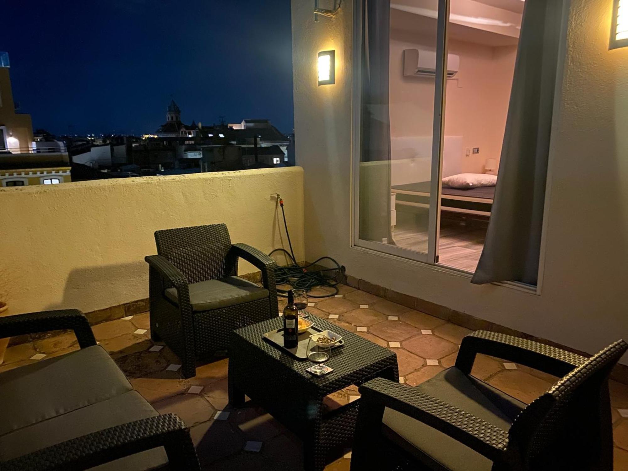 Atico Con Vistas En Granada Centroアパートメント エクステリア 写真